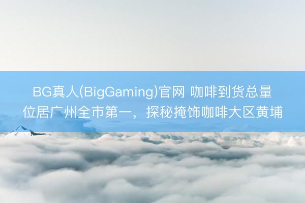 BG真人(BigGaming)官网 咖啡到货总量位居广州全市第一，探秘掩饰咖啡大区黄埔